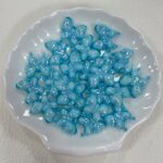 Acrylic transparent double-layer butterfly beads - Image 5