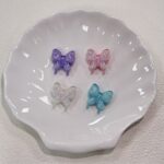 Acrylic transparent double-layer butterfly beads