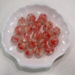 Acrylic transparent luminous colorful double-sided flower beads - Image 5