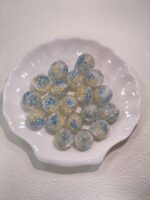 Acrylic transparent luminous colorful double-sided flower beads - Image 2
