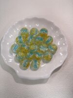 Acrylic transparent luminous colorful double-sided flower beads - Image 3