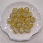 Acrylic transparent luminous colorful double-sided flower beads - Image 4